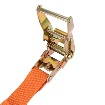 Ремень стяжной для груза, багажный, с крюками и храповым механизмом, 8х0,038м REXANT