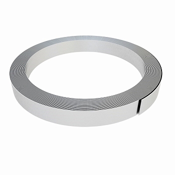 Лента-полоса монтажная оцинкованная прямая, упаковочная 20х0,55 мм (рулон 25м) REXANT