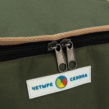 Сумка-холодильник (термосумка) 15л, 2 слоя утепления ЧЕТЫРЕ СЕЗОНА