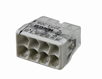 2273-208 Экспресс-клемма 8-проводная до 2,5 мм², (50 шт./уп.) WAGO