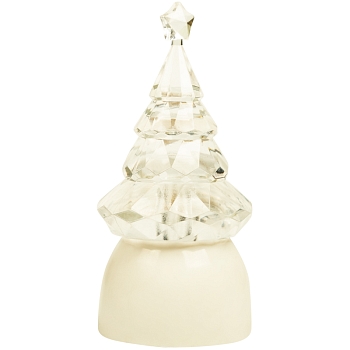 Фигура светодиодная на подставке Ёлочка Кристалл, RGB