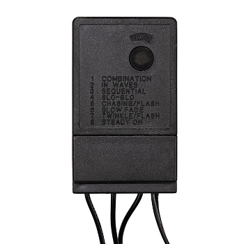 Гирлянда LED ClipLight 24V, 3 нити по 20 м, свечение с динамикой, цвет диодов Желтый