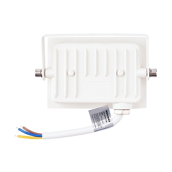 Прожектор светодиодный СДО 20Вт 1600Лм 3000K теплый свет, белый корпус REXANT