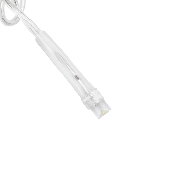 Гирлянда Светодиодный Дождь 1.5х1.5 м 144 LED, прозрачный ПВХ, с контроллером, холодное белое свечение NEON-NIGHT