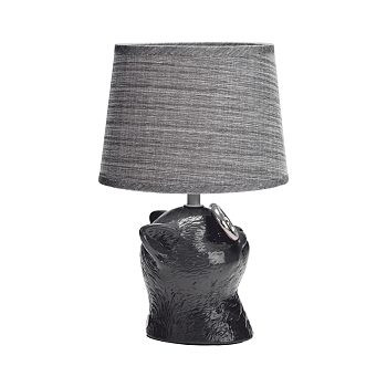 Светильник декоративный "Кот в очках", цоколь Е14, 40Вт, черный REXANT