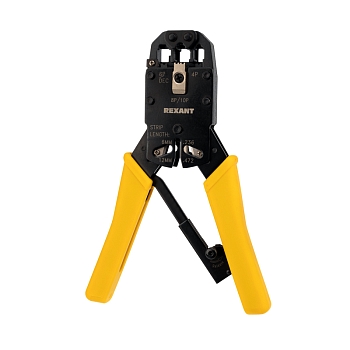 Кримпер HT-200R для обжима 10P10C, 8P8C, 6P6C, 4P4C REXANT