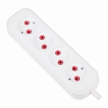 Колодка 4 гнезда б/з Эконом PROconnect