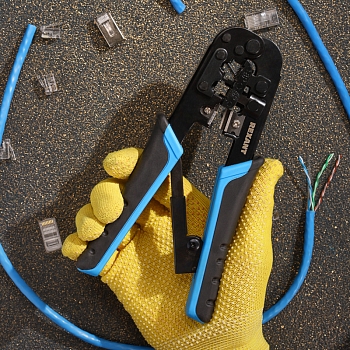 Кримпер HT-568R ТАЙВАНЬ для обжима 8P8C, 6P6C REXANT