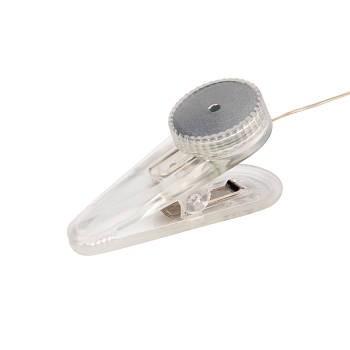 Гирлянда светодиодная Роса с прищепкой 3м, 30LED, ТЕПЛЫЙ БЕЛЫЙ, IP20, 2хCR2032 в комплекте NEON-NIGHT