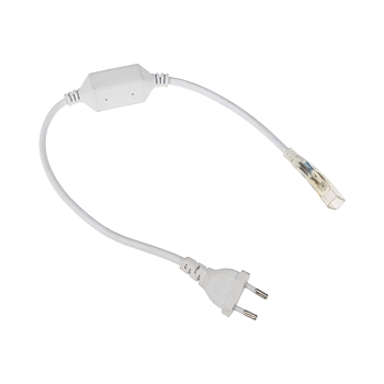 Гибкий неон 8х16мм двухсторонний 120 LED/м ЖЕЛТЫЙ 230В бухта 100м (с комплектом подключения) NEON-NIGHT