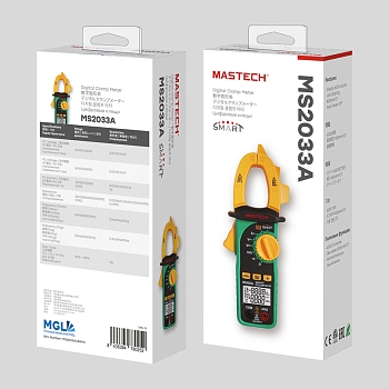 Токовые клещи MS2033A (SMART) MASTECH