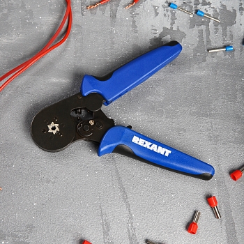 Кримпер HT-866 для обжима штыревых наконечников 0,08-6,0мм² REXANT