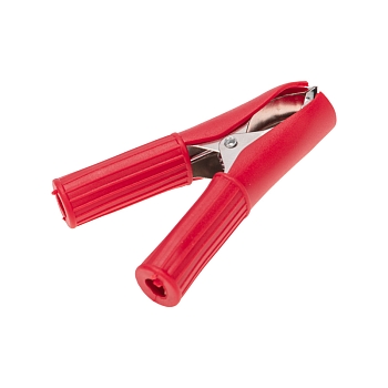 Зажим крокодил в изоляторе, длина 75мм, ток 30A, 2 шт., пакет БОПП REXANT