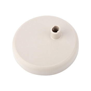 Светильник настольный REXANT Рубикон на металлической стойке с основанием, с цоколем Е27, 60 Вт, цвет лунный свет