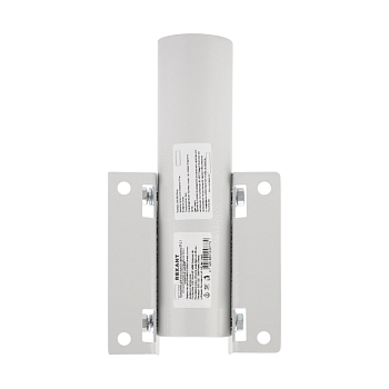 Кронштейн накладной / под бандажную ленту с переменным углом белый (230х150х150, Ø 51) REXANT  арт.607-300; 607-301;607-303