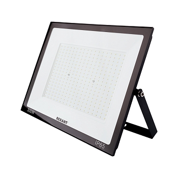 Прожектор светодиодный СДО 300Вт 24000Лм 6500К холодный свет, черный корпус REXANT