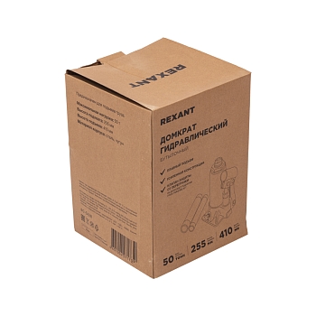 Домкрат гидравлический бутылочный 50т REXANT