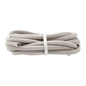 Труба гофрированная из ПВХ, с зондом, Ø20мм (бухта 10 м/уп) REXANT