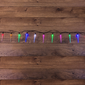 Гирлянда светодиодная Палочки с пузырьками 20 палочек, цвет: мультиколор, 2 метра