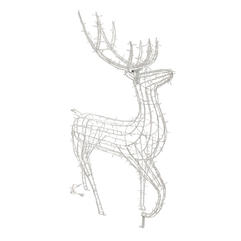 Фигура объемная Олень 115х195см, 528 LED, IP65, цвет свечения белый NEON-NIGHT