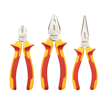 Набор диэлектрического инструмента RI-02, тканевый пенал, 11 предметов, до 1000В REXANT