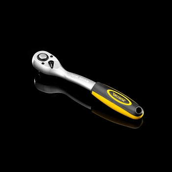 Ключ-трещотка для торцовых головок 1/2, СrV, 72 зубца KRANZ