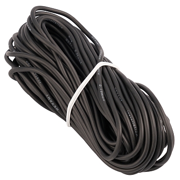 Провод автомобильный ПГВА/ПВАМ 1х0,75мм, черный, мини-бухта 10м REXANT