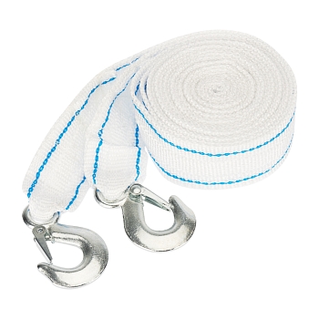 Трос буксировочный 10т, 5м, с двумя крюками, в чехле REXANT