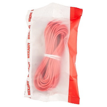 Провод автомобильный ПГВА/ПВАМ 1х0,75мм, красный, мини-бухта 10м REXANT