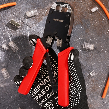 Кримпер HT-500R для обжима 8P8C, 6P4C REXANT