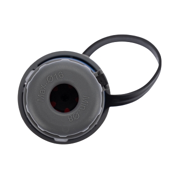 Розетка влагозащищенная кабельная переносная 1 гнездо, 2Р+РЕ, 16А, IP68, серая REXANT