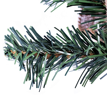 Елочка 60см в плетеном мешочке, ПВХ