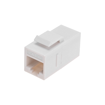 Адаптер проходной формата Keystone, Jack RJ-45(8P8C), UTP, CAT 6 REXANT PRO