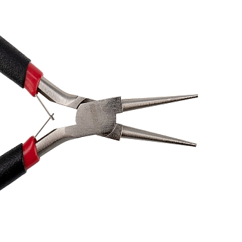 Круглогубцы Мини 120мм никелированные, авторазжим, обливные рукоятки REXANT