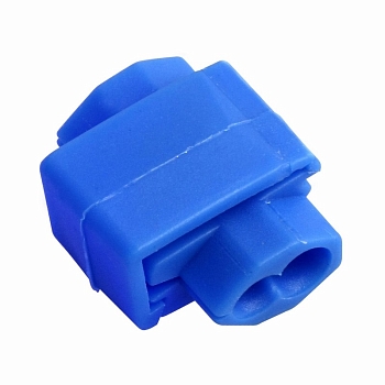 Ответвитель питания 1.0-2.5 мм² (ОВ-2/ЗПо-1 1,0-2,5) синий REXANT