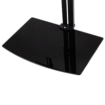 Кронштейн для телевизора 32"-50", фиксированный, с дополнительной полкой для медиа-оборудования, серия HOME REXANT