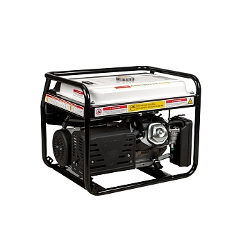 Генератор бензиновый KR8000, 8кВт, 230В, 25л, ручной старт KRANZ