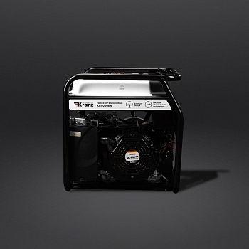 Генератор бензиновый KR9000EA, 9,0кВт, 230В, 25л, коннектор автоматики, электростартер KRANZ
