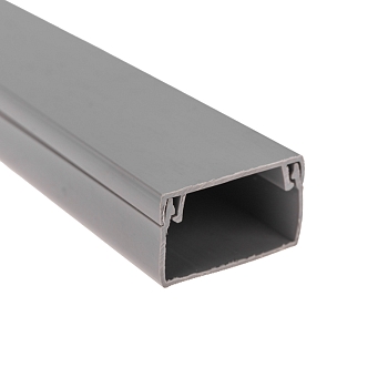 Кабель-канал 20х10мм, Серый REXANT