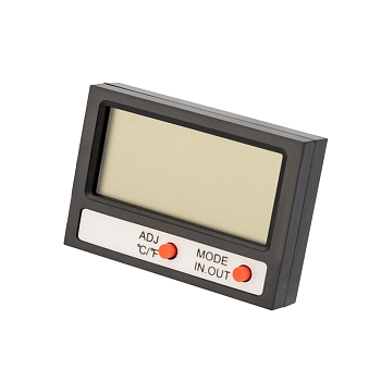 Термометр электронный комнатно-уличный с часами REXANT