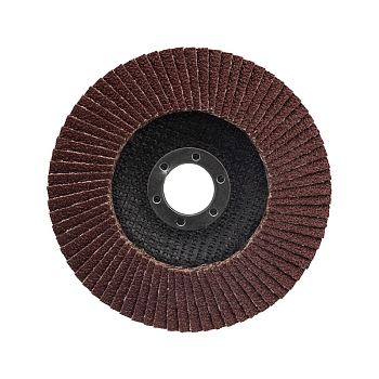 Круг лепестковый торцевой P60, 125х22,2мм KRANZ