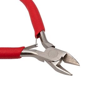 Кусачки для точных работ 115мм никелированные, авторазжим, обливные рукоятки REXANT