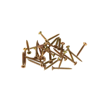 Саморез универсальный 4,0х30 мм, желтый цинк, пакет (1000 шт/уп) KRANZ