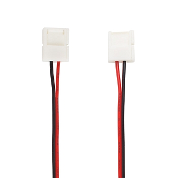 Коннектор соединительный (2 разъема) для одноцветных светодиодных лент 120 диодов/метр, длина 15 см LAMPER