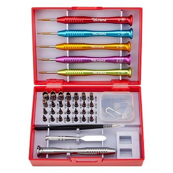 Набор отверток для точных работ 40 предметов KRANZ