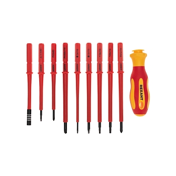 Набор отверток диэлектрических, 123 предмета REXANT