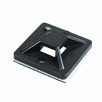 Площадка самоклеящаяся 20х20 мм, черная (100 шт/уп) REXANT