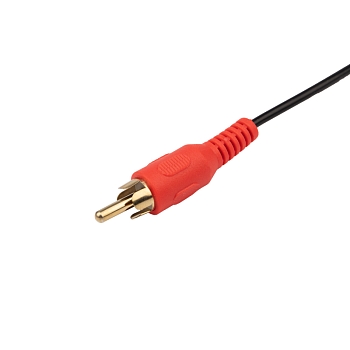 Шнур Стерео 3,5мм 4C - 3 RCA, 1,5м, Gold REXANT