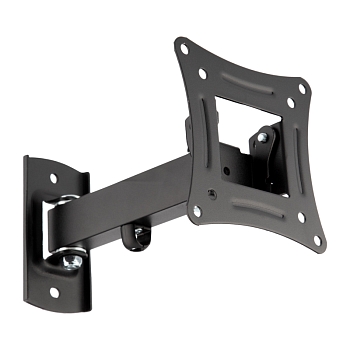 Кронштейн для телевизора 13"-37", наклонно-поворотный одно колено REXANT