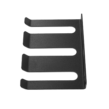 Держатель для хранения шампуров, настенный, черный СОКОЛ